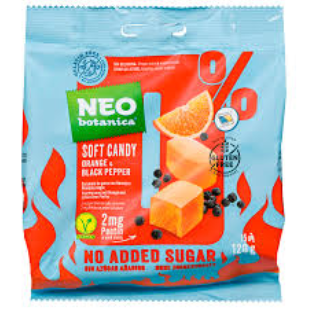 NEO SOFT CANDY ORANGE N BLACK PEPPER 120G